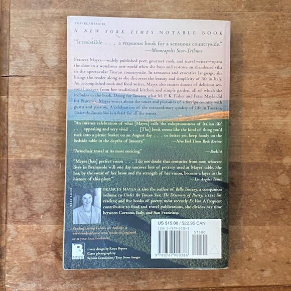 Book, Under the Tuscan Sun by Frances Mayes - Picture 2 of 5